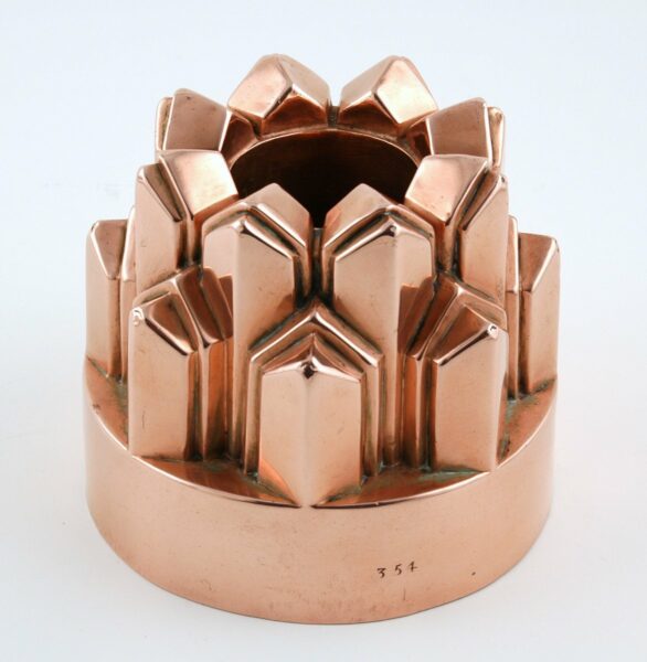 19th century English Copper jelly mould.