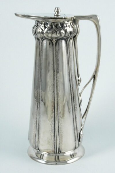 Art Nouveau silver ewer by Liberty & Co- Birmingham 1901.
