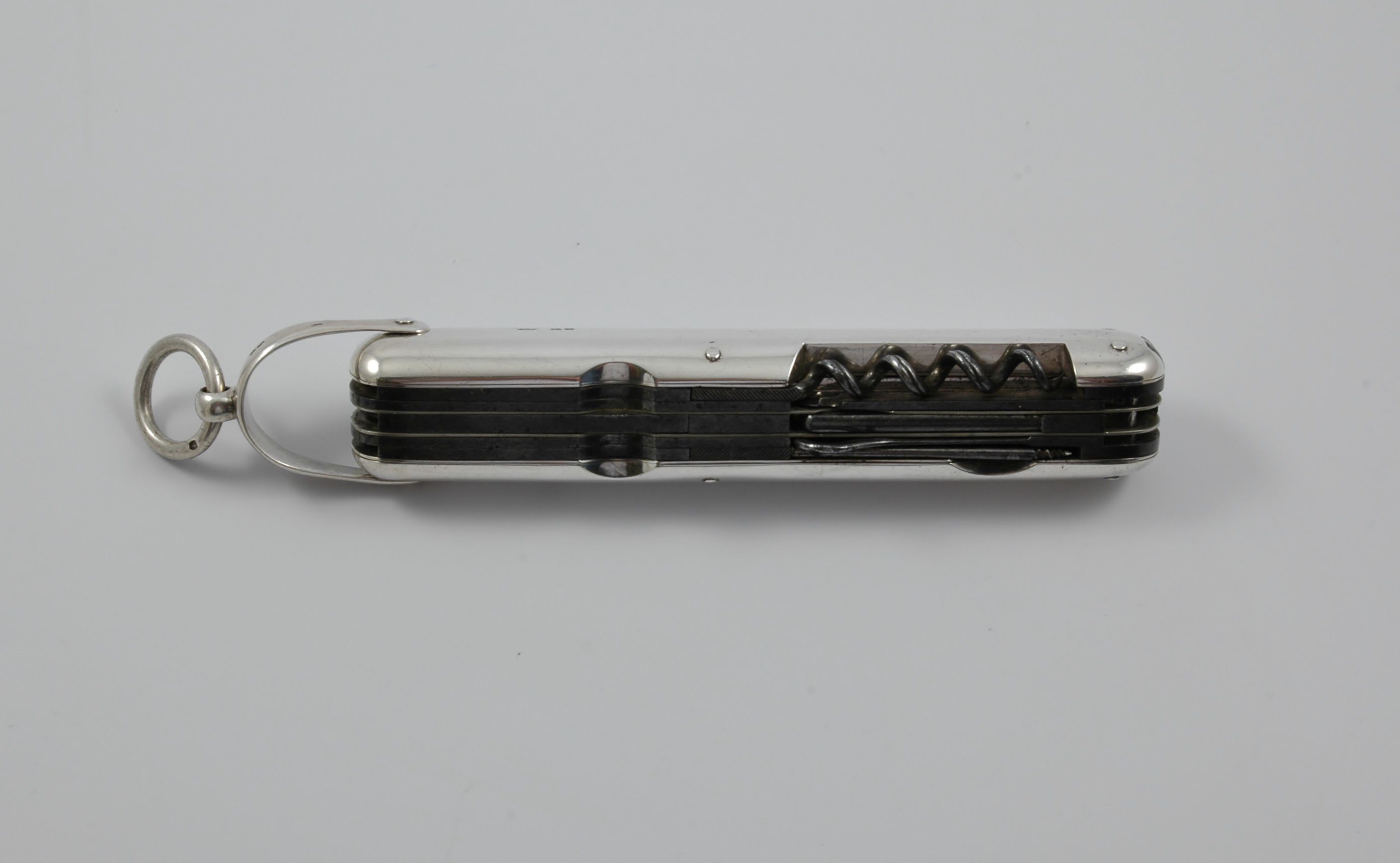 Silver mounted penknife by Henry William Dee, London 1872. - Image 3