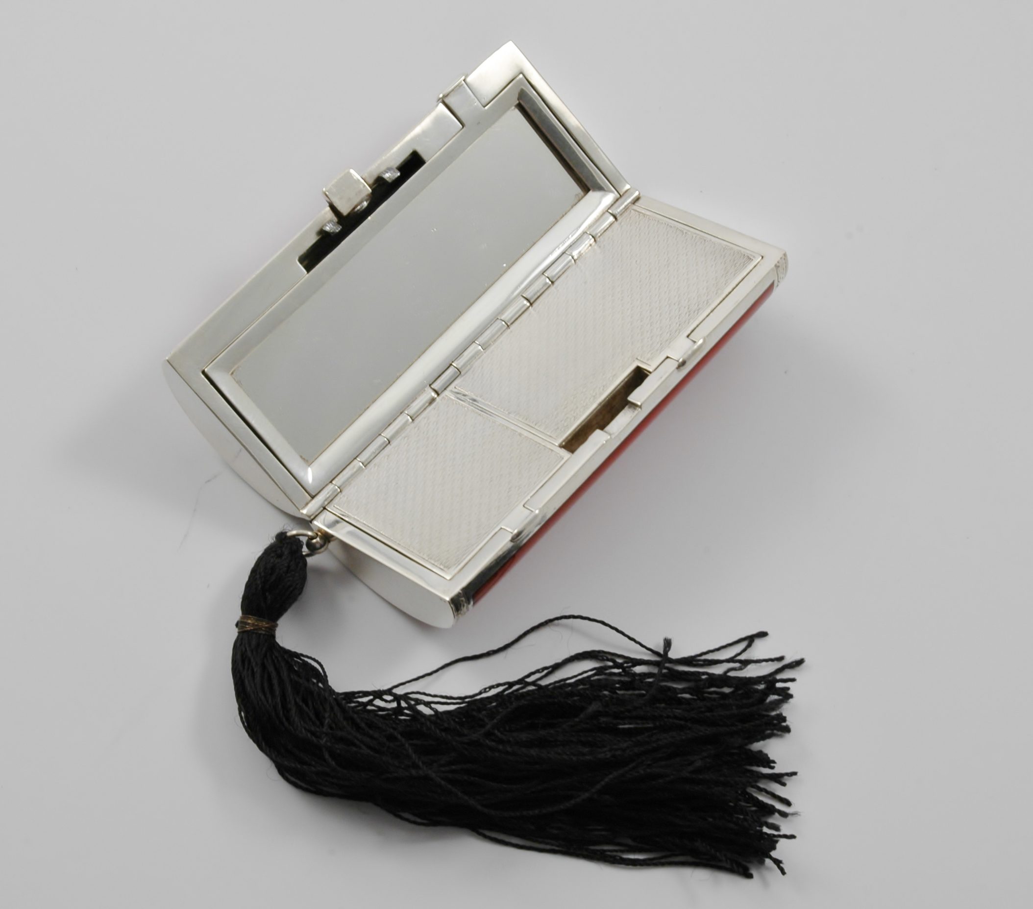 German ‘900’ silver and enamel Minaudière by Louis Kuppenheim, Circa 1920. - Image 3