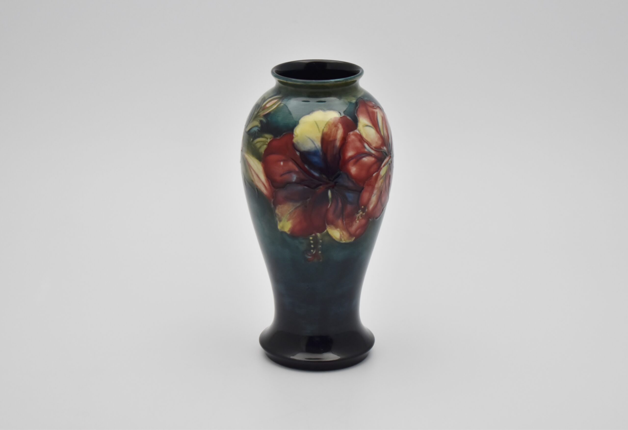 Walter Moorcroft 'Hibiscus' vase.