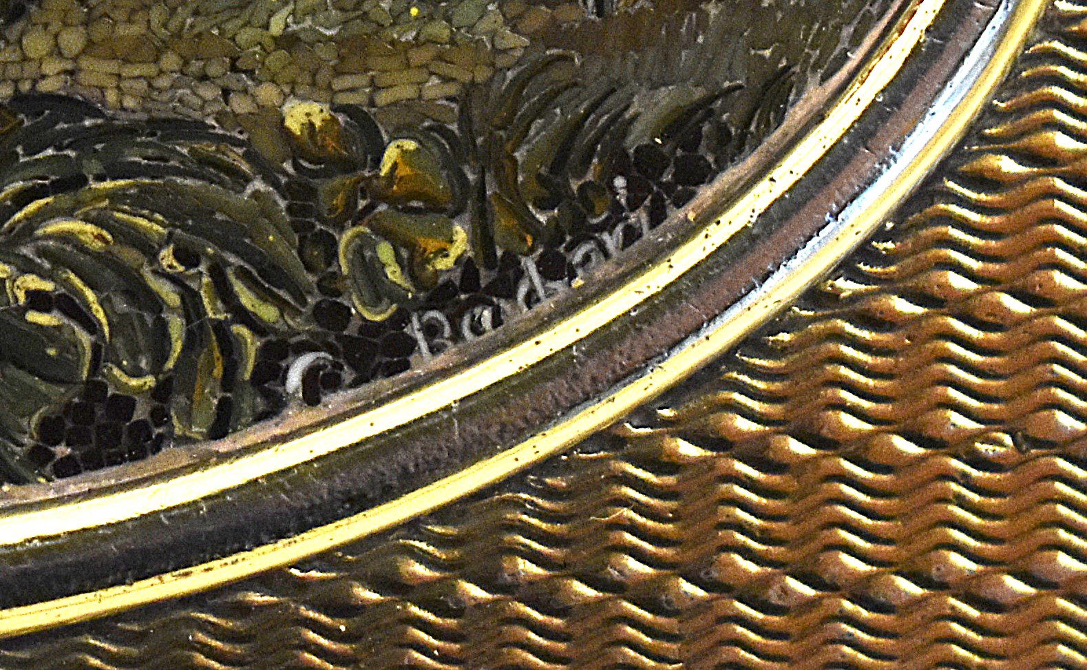 An exceptional silver gilt snuff box marked for London 1813 by Daniel Hockley surmounted with a signed micromosaic made in Rome by Gioacchino Barberi (1772-1857) probably after a painting by Johann Wenzel Peter (1745- 1829). - Image 5