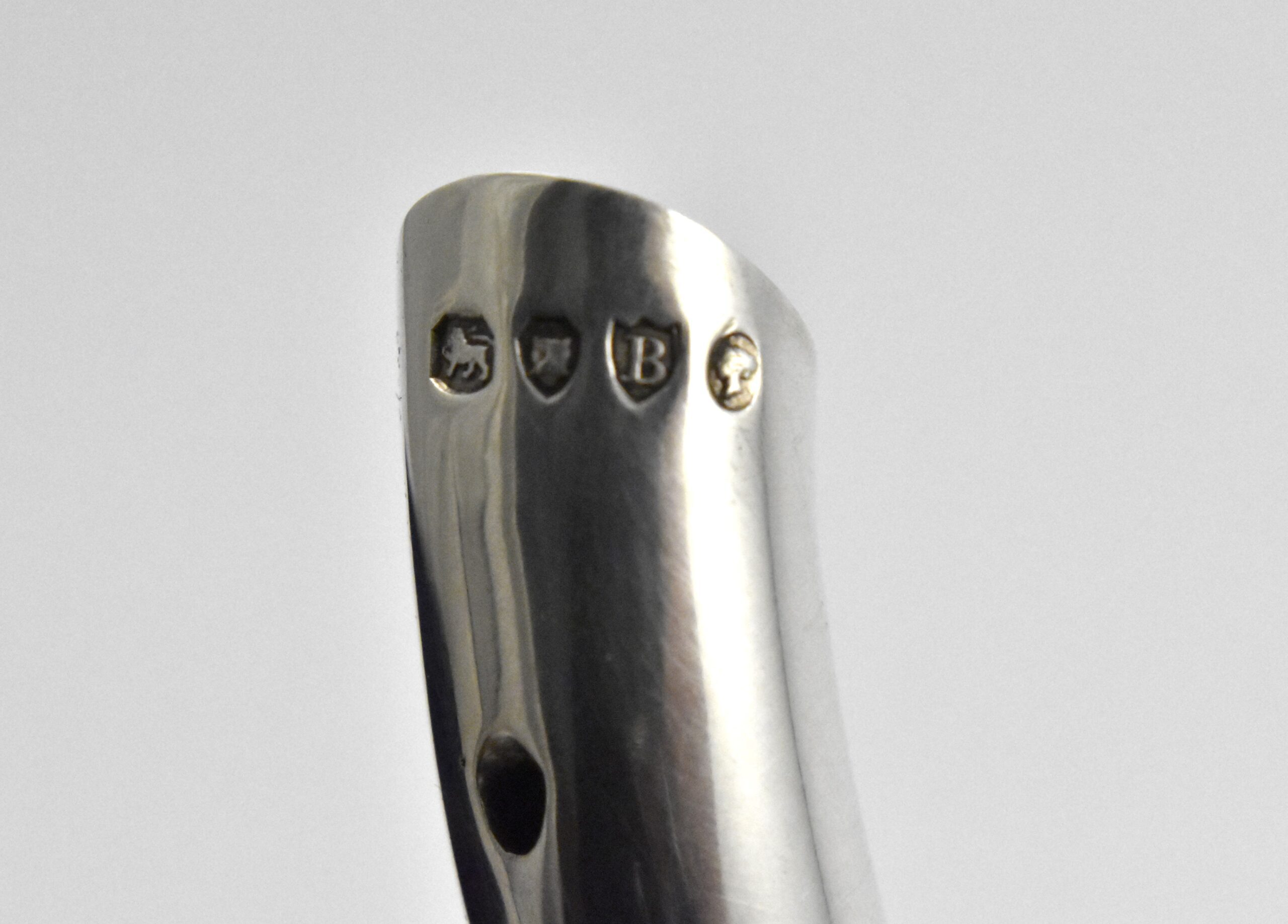 Victorian silver respiratory tube in case marked for London 1877, engraved SANDERMAN’S PATENT FARROW & JACKSON’ by George Fisher. - Image 7