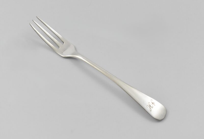 Cape silver Konvyt Fork by Willem Godfried Lotter, Circa 1820.
