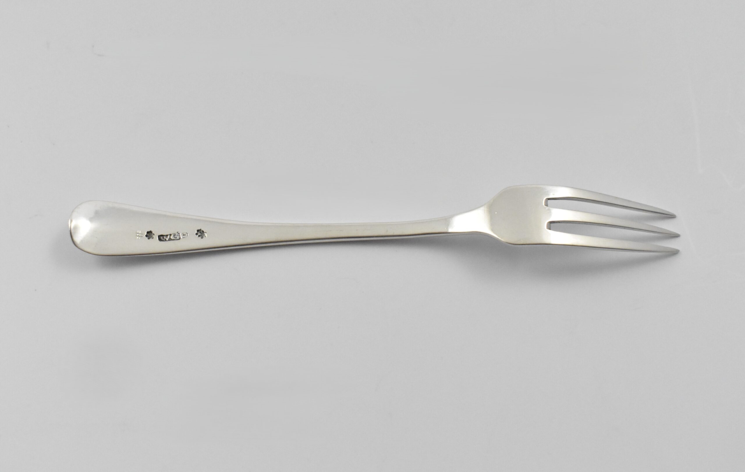 Cape silver Konvyt Fork by Willem Godfried Lotter, Circa 1820. - Image 3
