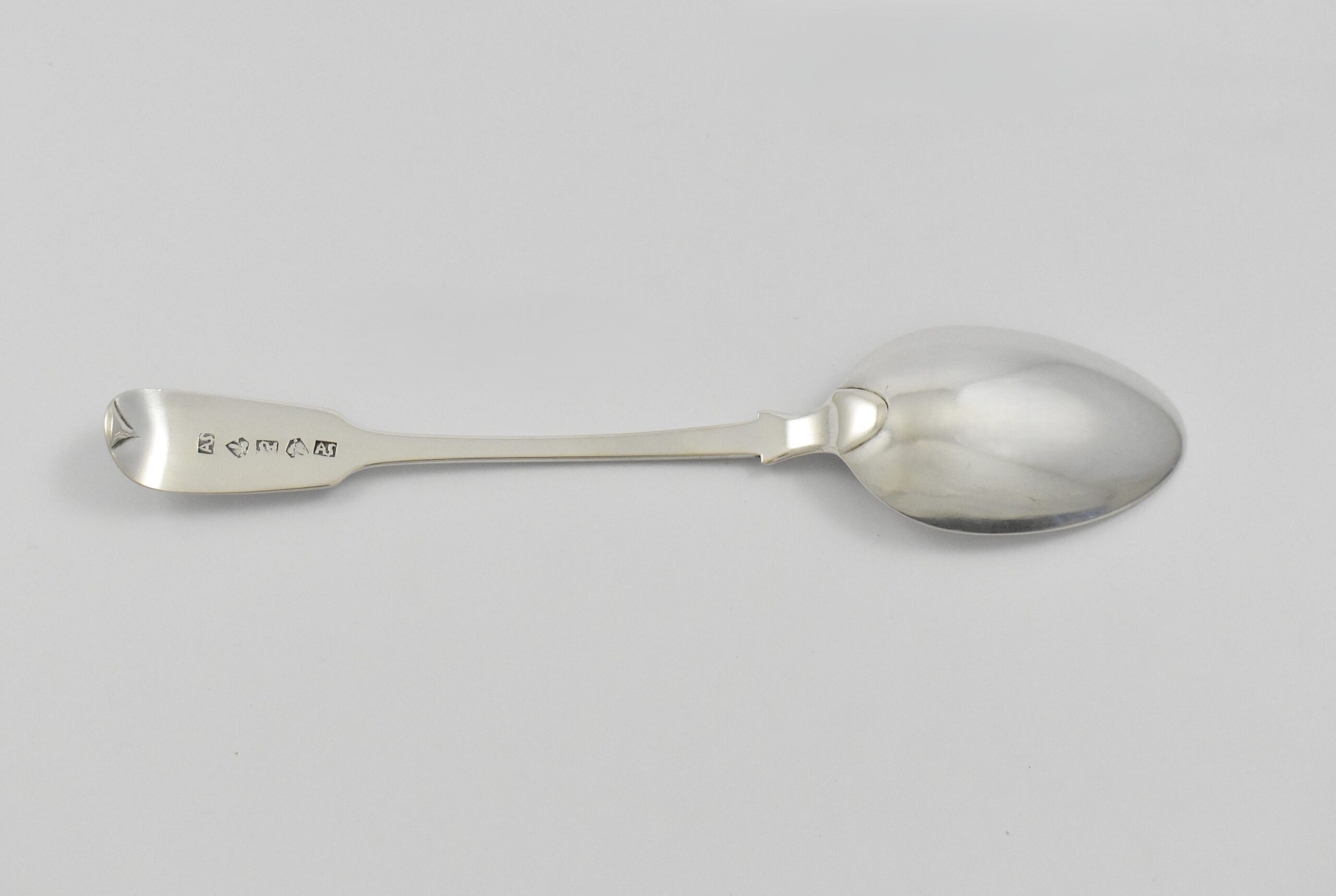 Rare Cape Silver tablespoon by August Christoffel Schlosser. Circa 1811- 1840. - Image 4