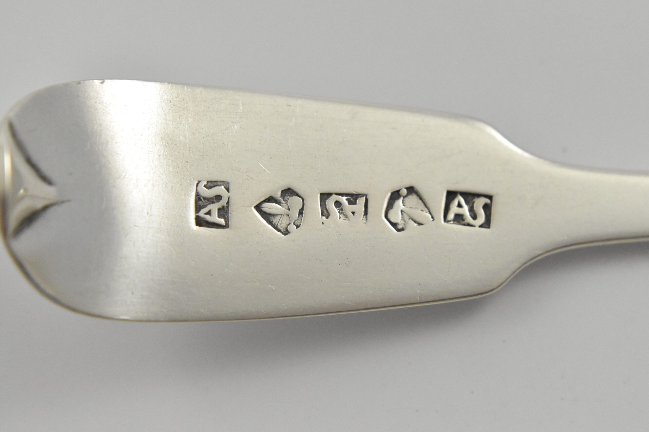 Rare Cape Silver tablespoon by August Christoffel Schlosser. Circa 1811- 1840. - Image 5