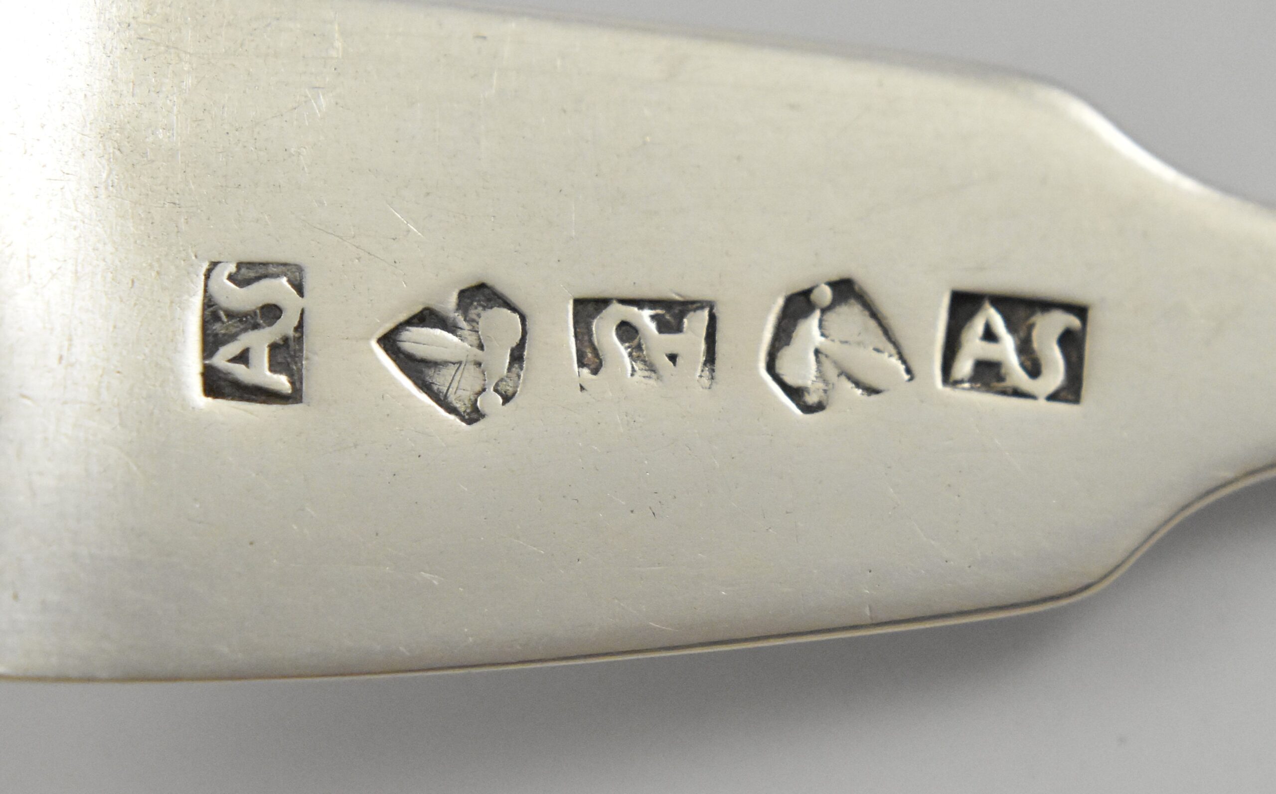 Rare Cape Silver tablespoon by August Christoffel Schlosser. Circa 1811- 1840. - Image 6