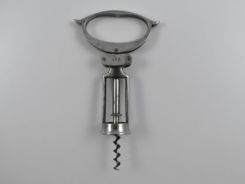 German open framed steel corkscrew by Valentin Rasch of Zella St. Blasii and this was his German Patent No. 20,803 granted on the 14th of March 1882.