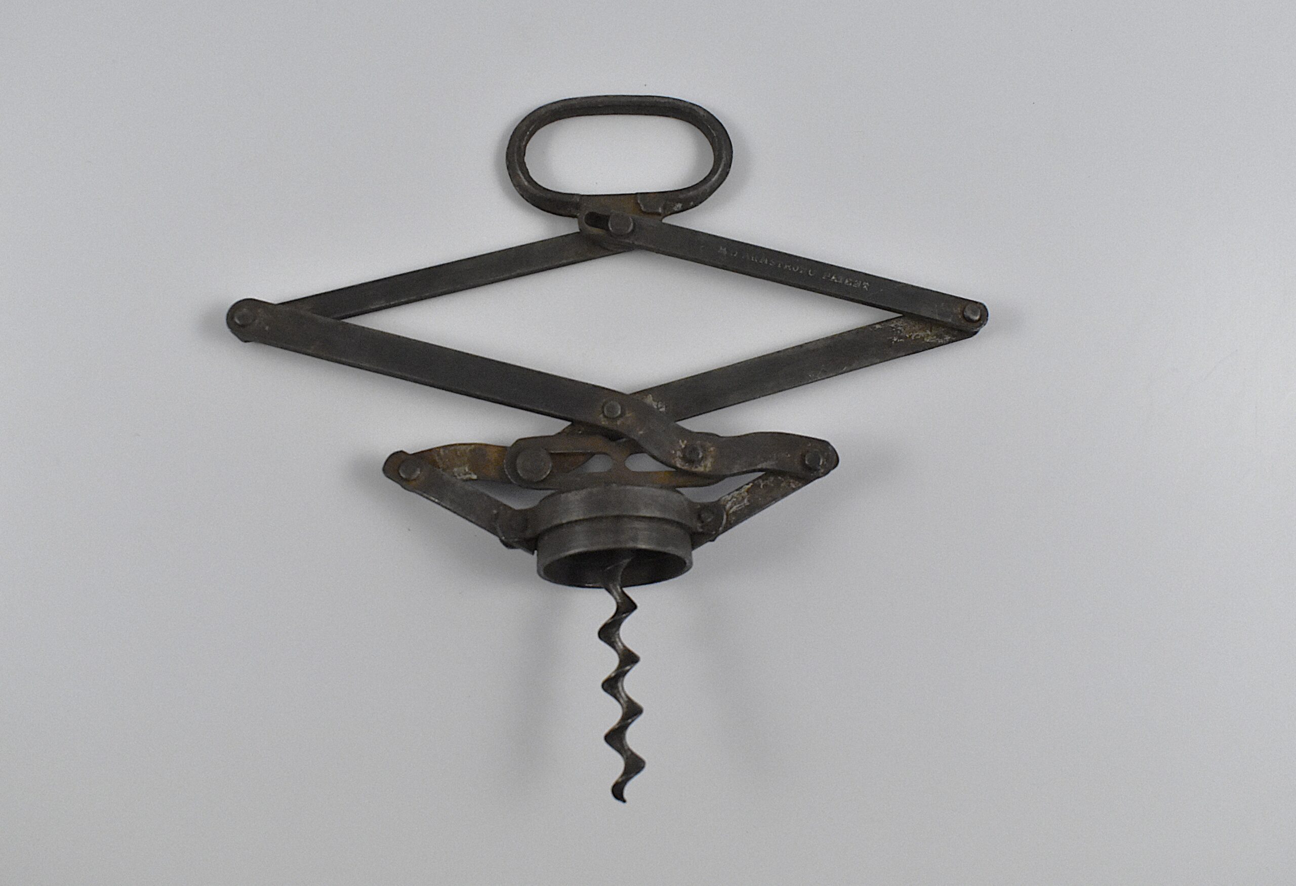 An English all steel concertina ‘Armstrong’ corkscrew.